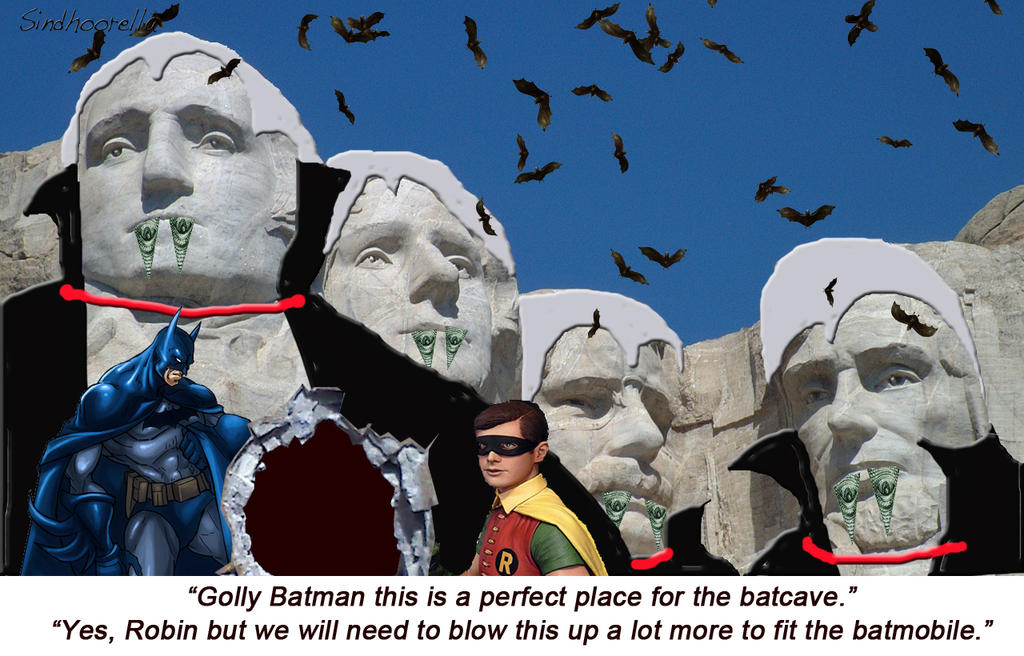 How Batman and Robin made the batcave by sindhoorella on DeviantArt