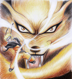 Naruto and Nine Tails