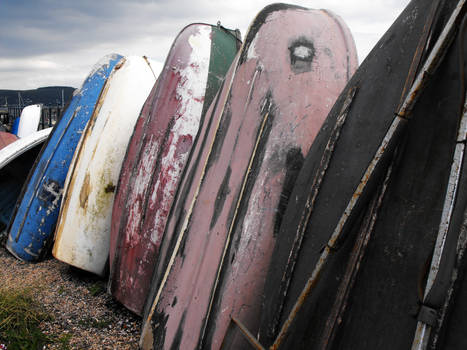 Stacked Boats