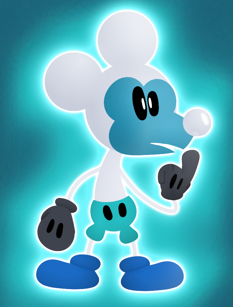 Photo Negative Mickey by yaboyCDSJ12 on DeviantArt