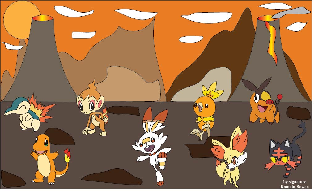 All Fire Starters Generation By Romainbowen On Deviantart All Fire Starters Generation By Romainbowen On Deviantart