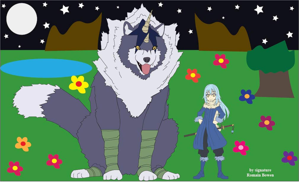 Rimuru And Ranga by RomainBowen on DeviantArt