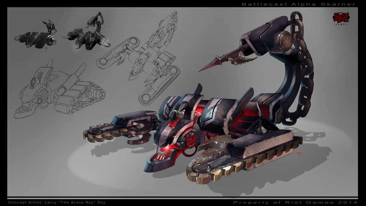 Battlecast Alpha Skarner by The-Bravo-Ray on DeviantArt