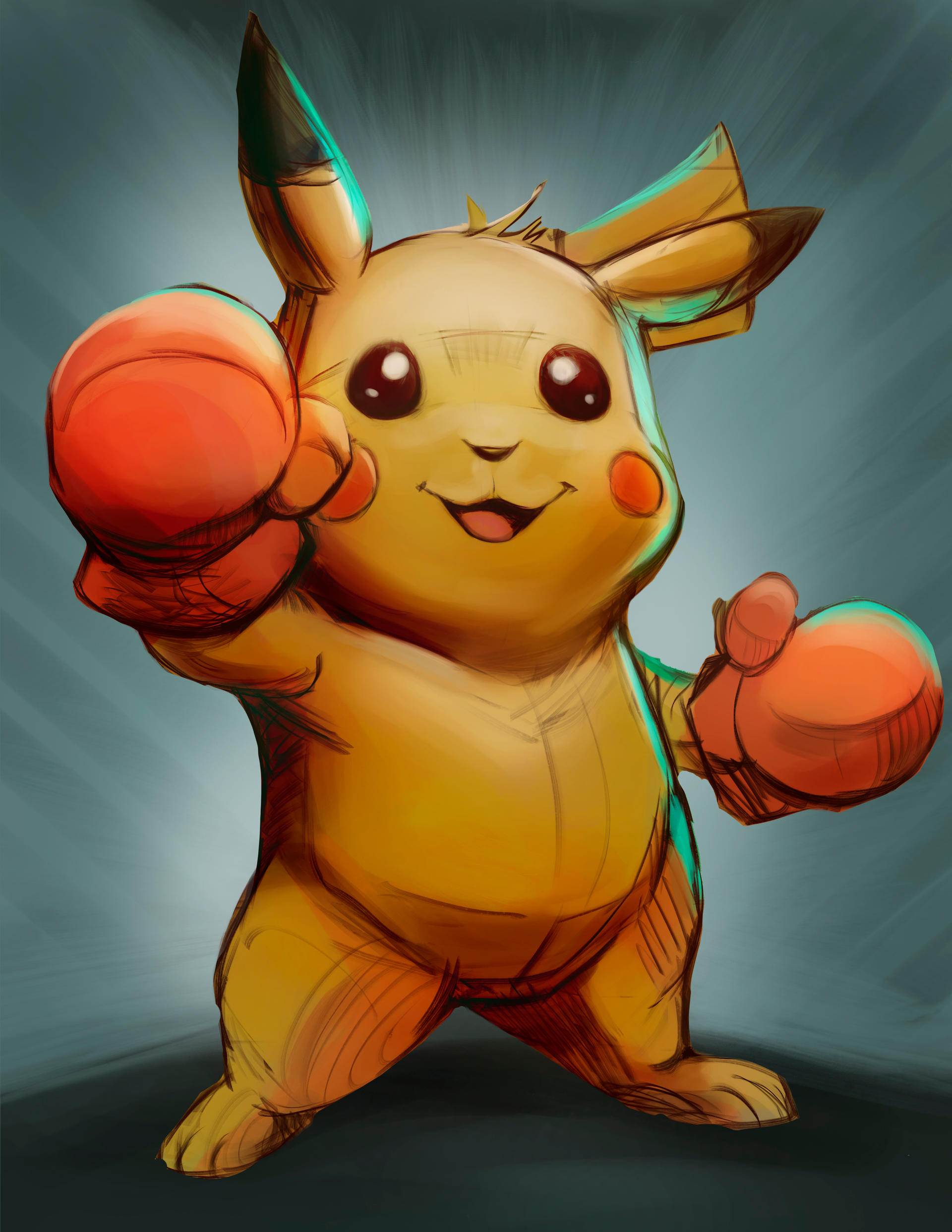 Pikachu Fan Art by notsophatmatt on DeviantArt