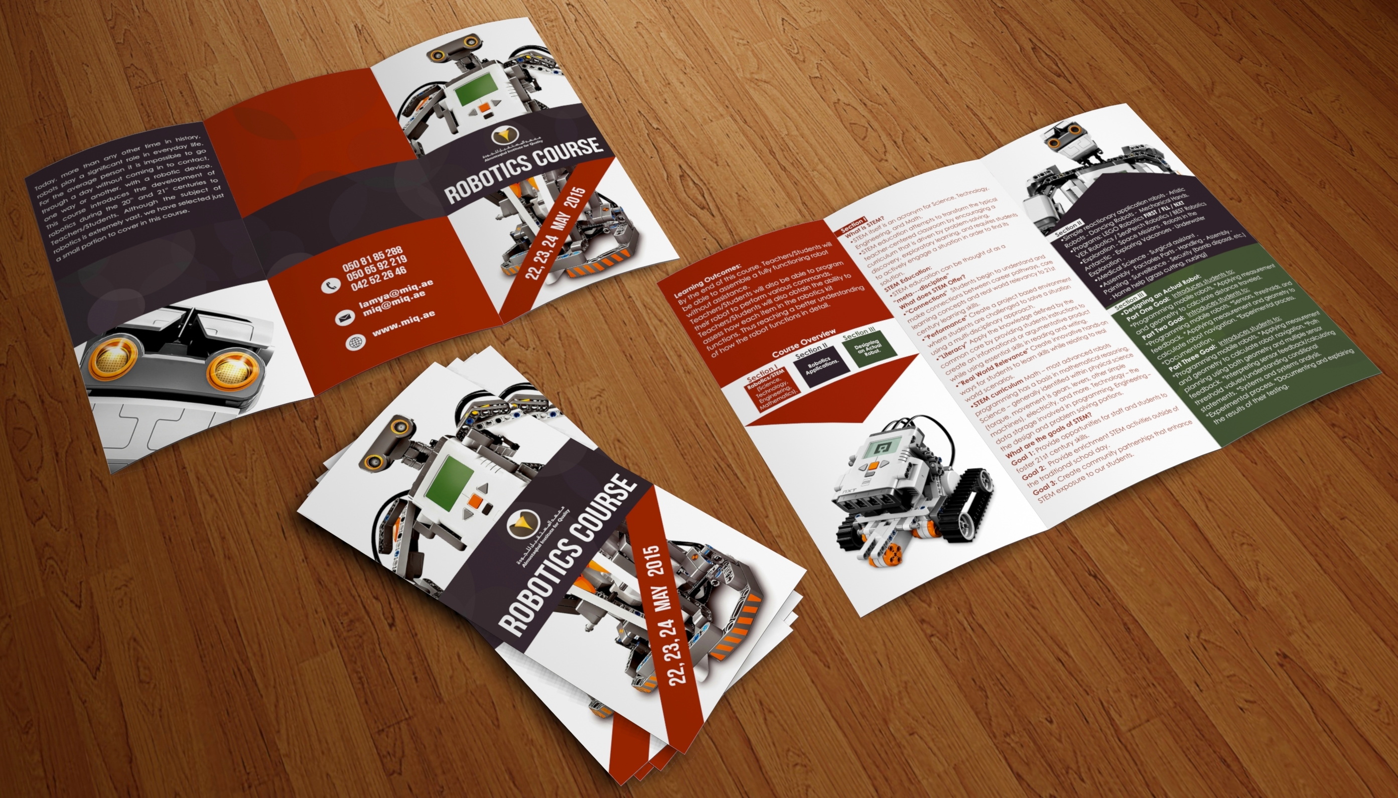 Robotics Course Brochure By MS4d On DeviantArt