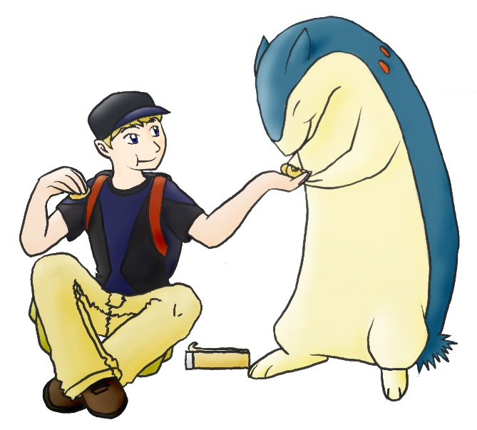 A Boy and His Typhlosion