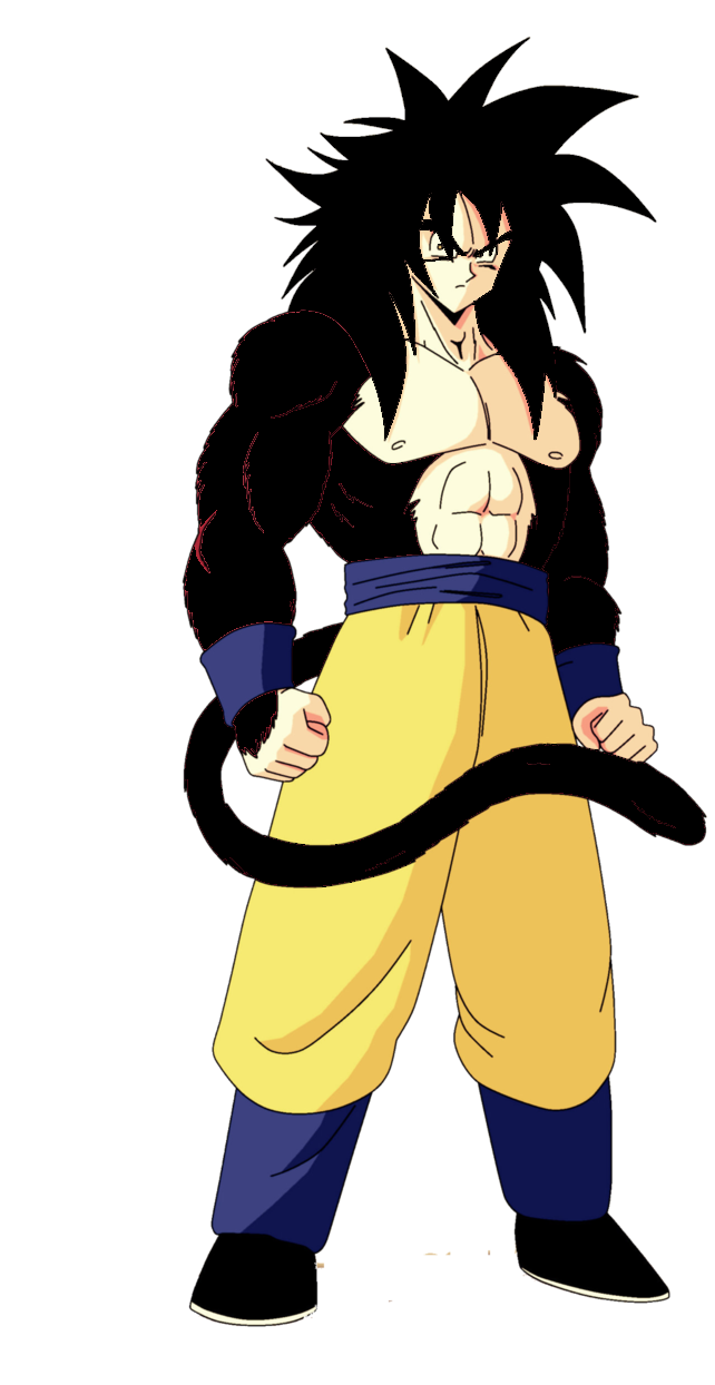 retro goku ssj 9 render