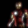 Glowing Iron Man