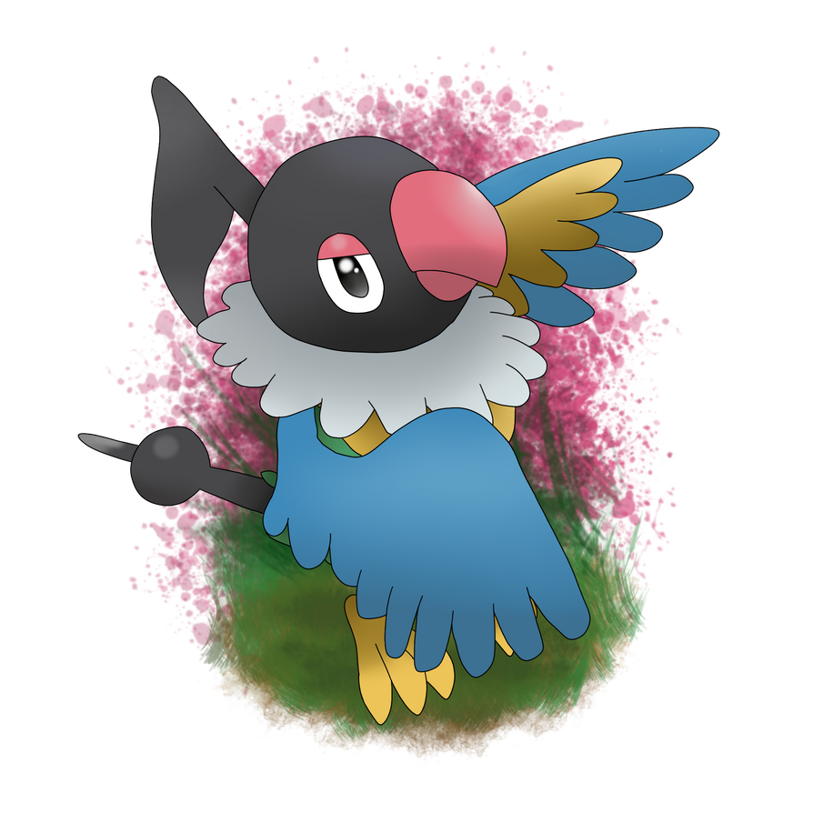 Chatot, Music Note Pokemon by HexinTheEevee on DeviantArt