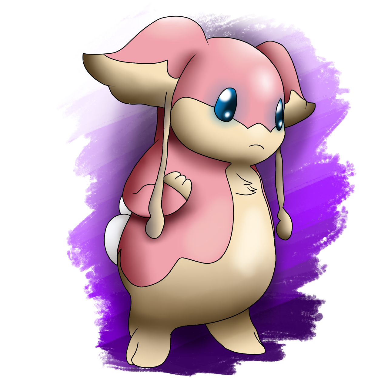 Audino, Hearing Pokemon by HexinTheEevee on DeviantArt