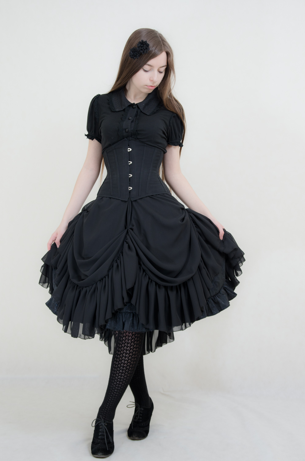 Gothic Lolita Lady Sariel chiffon