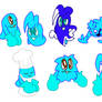 the various designs of inky