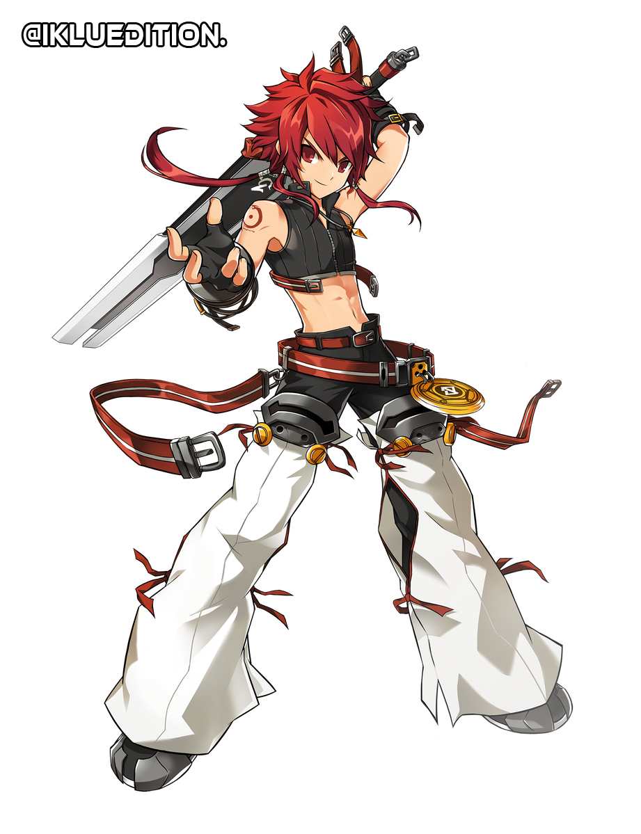 Elsword Rune Elsword Rune Slayer Transcendence - Render by Ikan-Kirigaya on DeviantArt