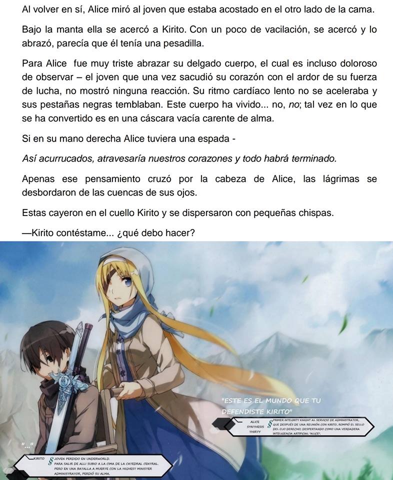 Light Novel SAO - Alicization Fragment by Ikan-Kirigaya on DeviantArt Light Novel SAO - Alicization Fragment by Ikan-Kirigaya on DeviantArt