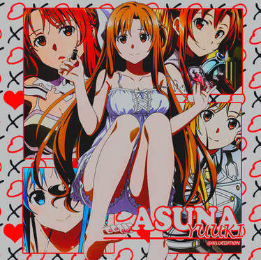 Asuna Yuuki 2 Anime Face Spam Per AI by Sangued on DeviantArt