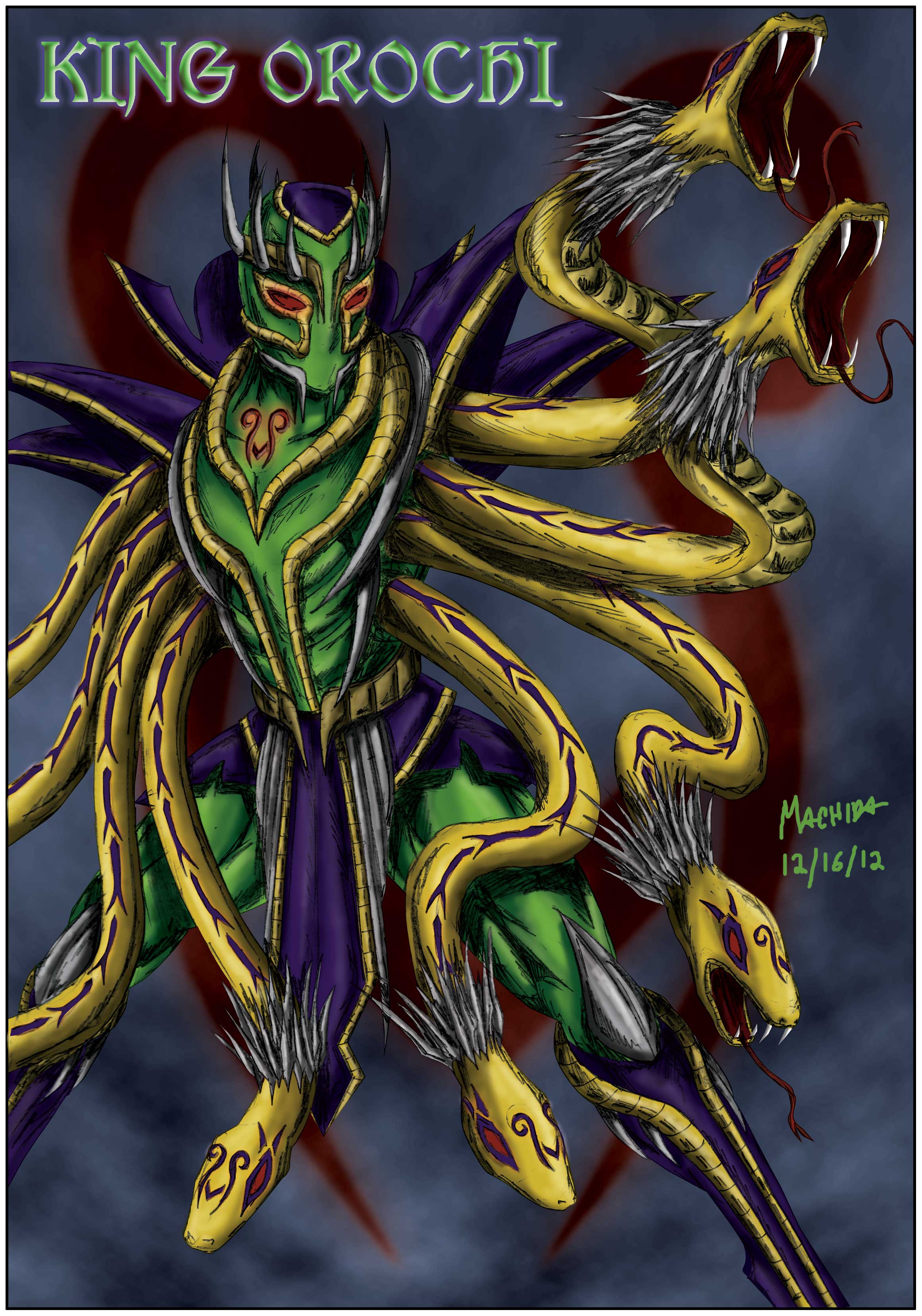 King Orochi by spiral808 on DeviantArt