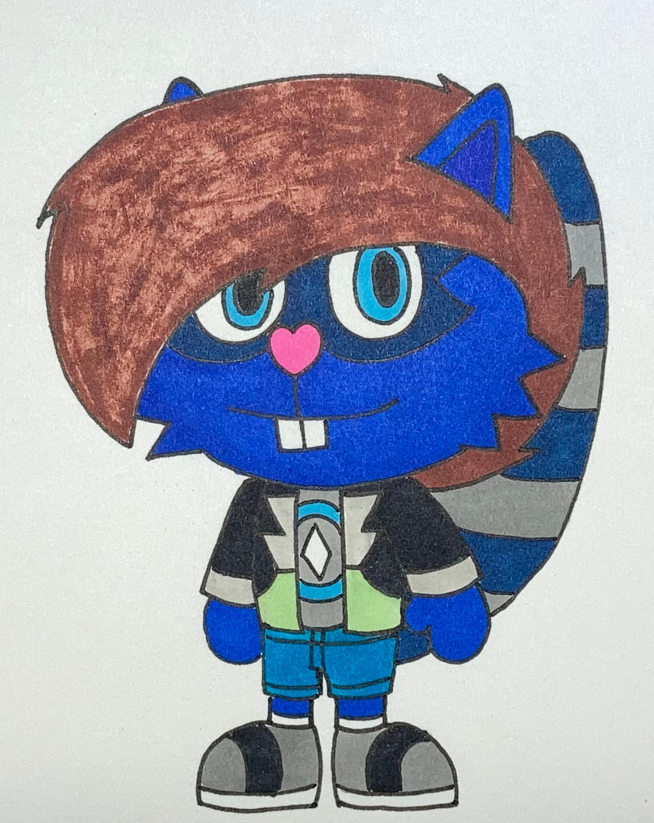 Me in Happy tree friends style by AnthonyDraws04 on DeviantArt