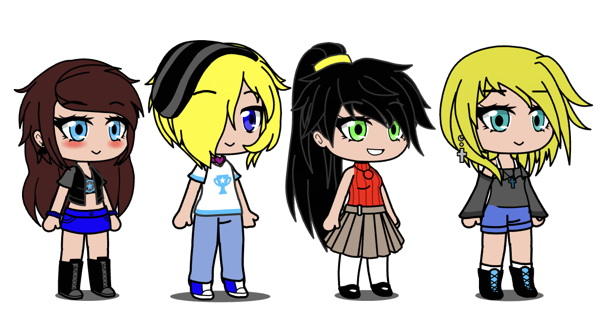 All my main Gacha Club Ocs! : r/GachaClub