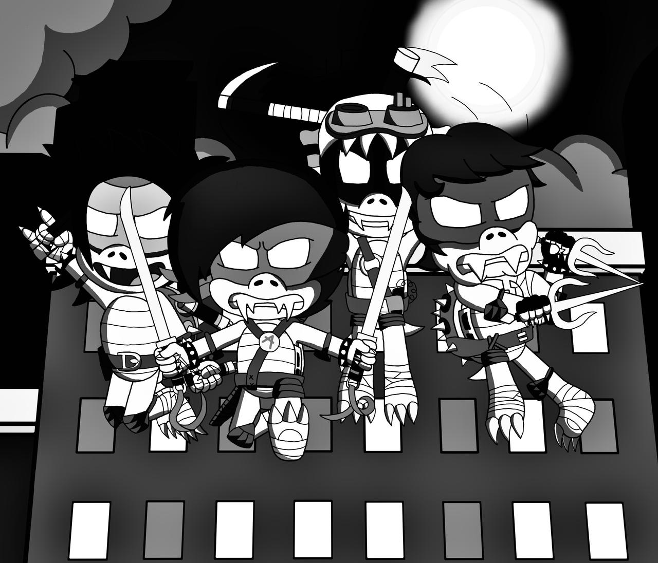 Heroes in the spike shells (Heroes and Villains) by ArtistyAnthony on ...