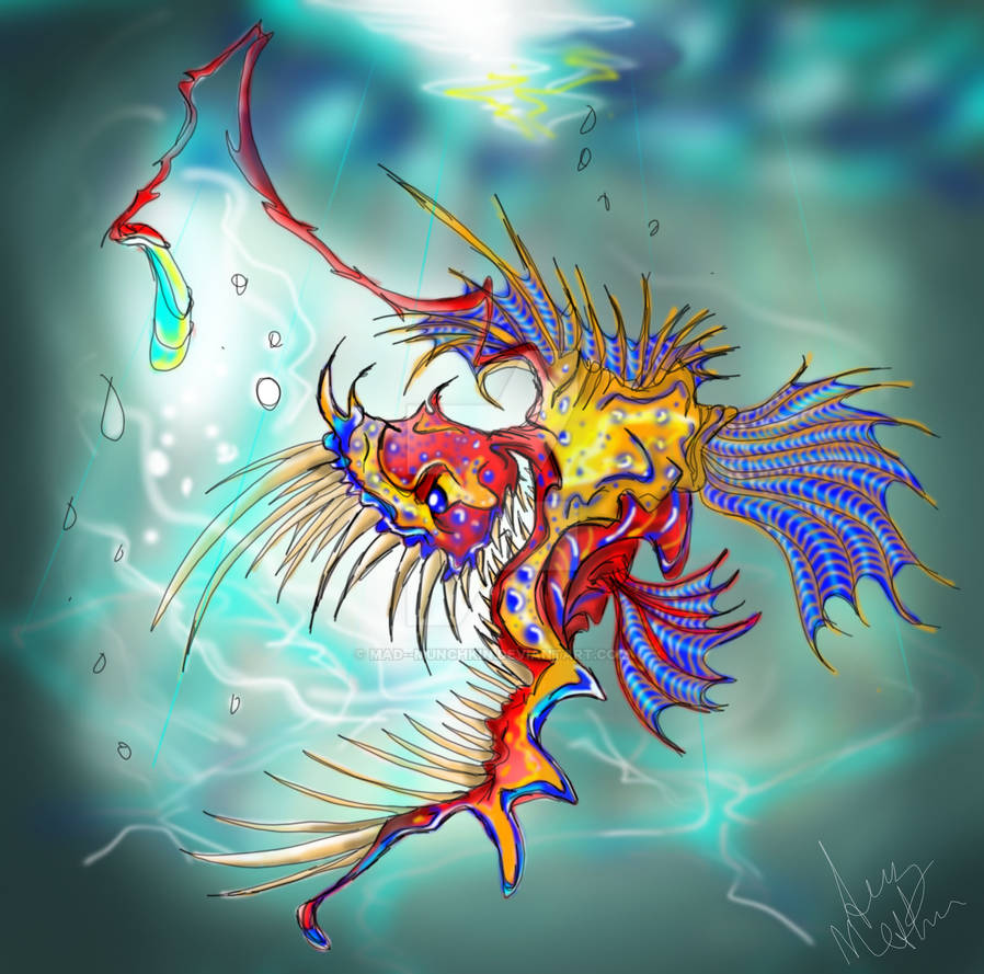 Angler Fish, Link's Awakening by Mad--Munchkin on DeviantArt