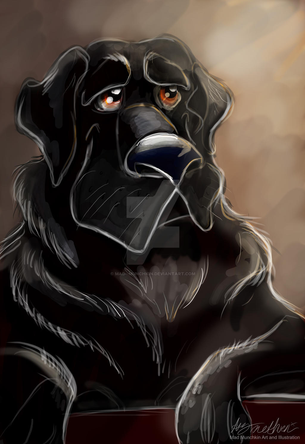 Black Lab Deviantart Labrador by Mad--Munchkin on DeviantArt