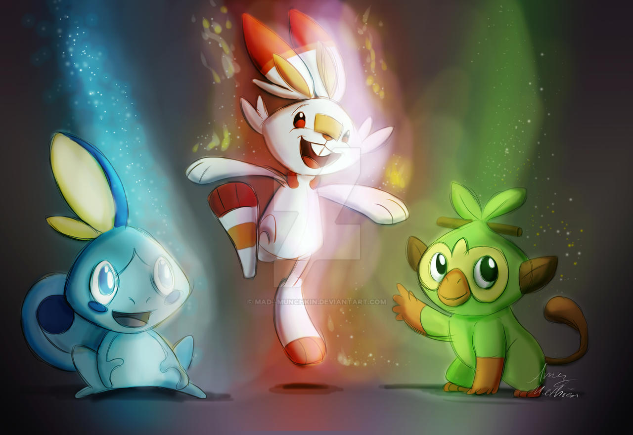 Pokemon Sword And Shield Starters By Mad Munchkin On Deviantart Pokemon Sword And Shield Starters By Mad Munchkin On Deviantart