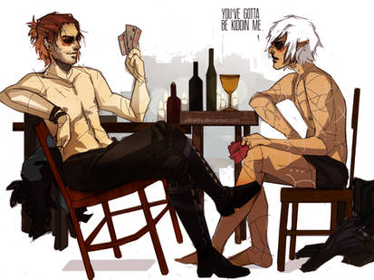 DA2: strip poker