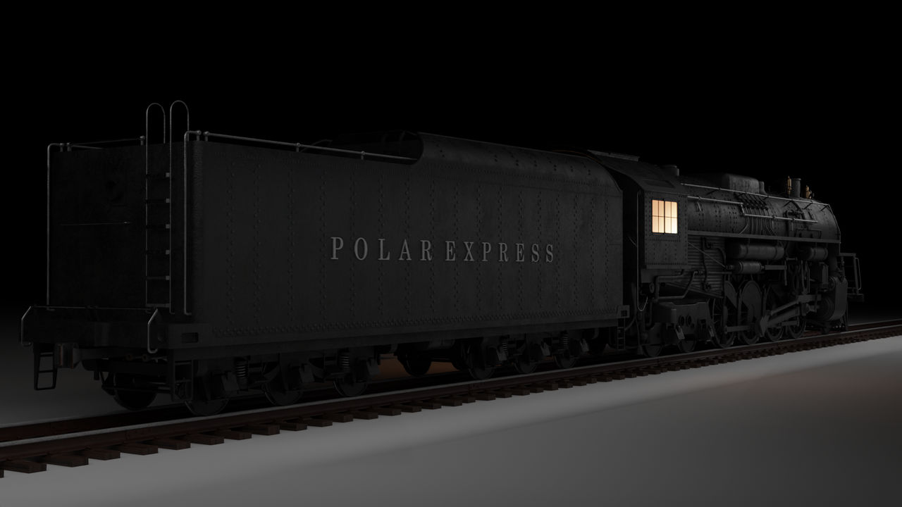 Deviantart Train Engine The Polar Express Locomotive by MarkOne2005 on DeviantArt