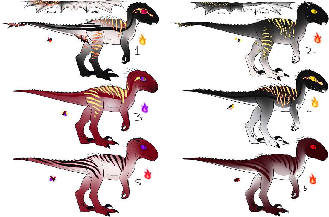 Quill Raptor Comet x Dayok - Quilloraptor batch (CLOSEd) by xentarrii on DeviantArt