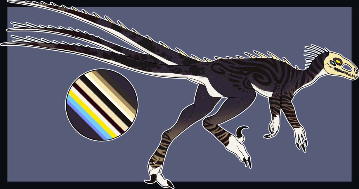 Quill Raptor 100/101th Quilloraptor - Adopt (Auction - CLOSED) by xentarrii on ...
