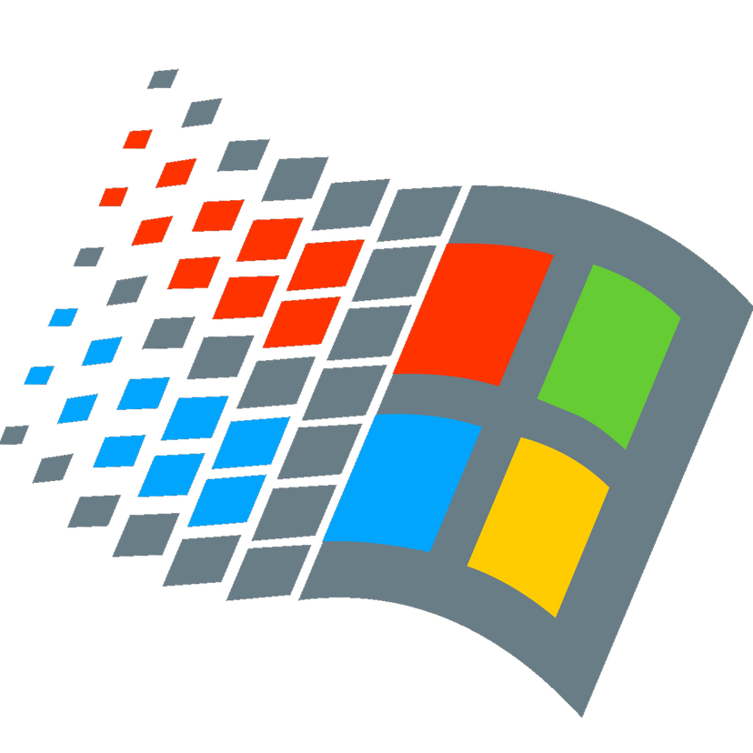 Microsoft Windows Memphis Logo by USERTZ on DeviantArt