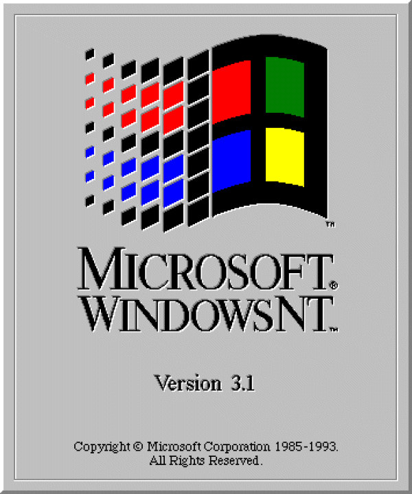 Windows NT 3.1 Logo by USERTZ on DeviantArt
