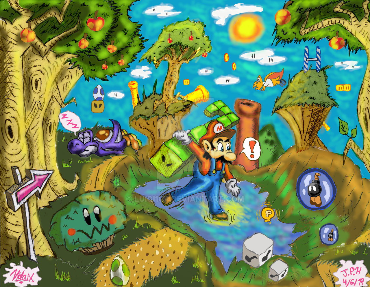 Forest Of Illusion Perils By Luigi1up On DeviantArt forest-of-illusion-perils-by-luigi1up-on-deviantart