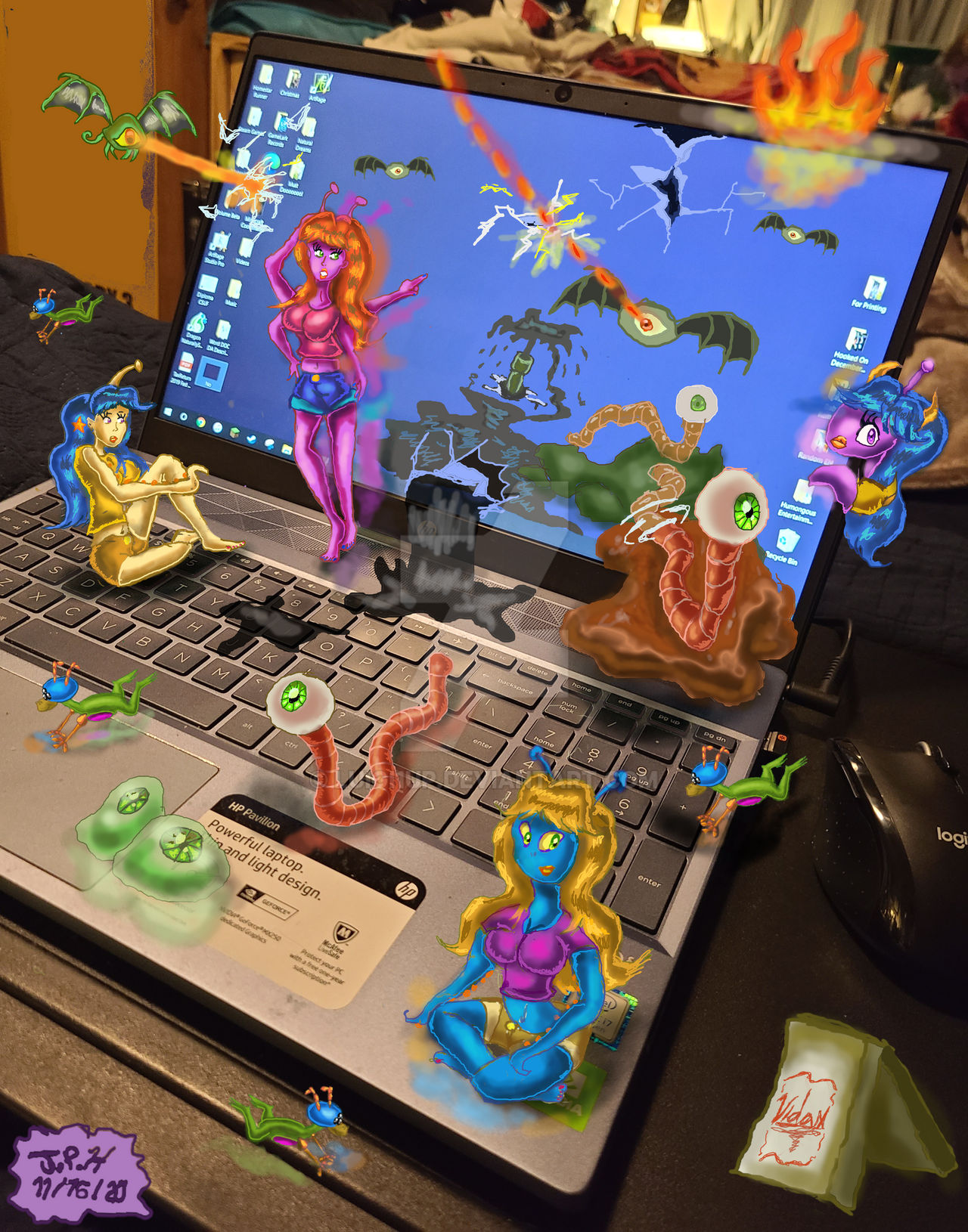 Computer Invasion by Luigi1up on DeviantArt