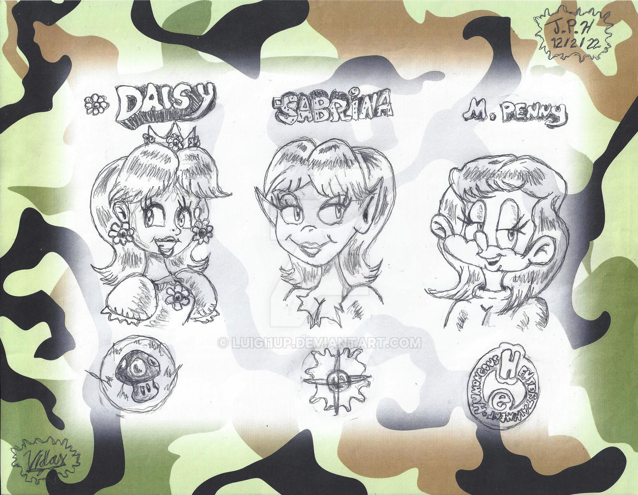 Three Face Characters Three Faces by Luigi1up on DeviantArt