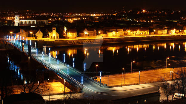 Lithuania, Kaunas City, Aleksotas Bridge