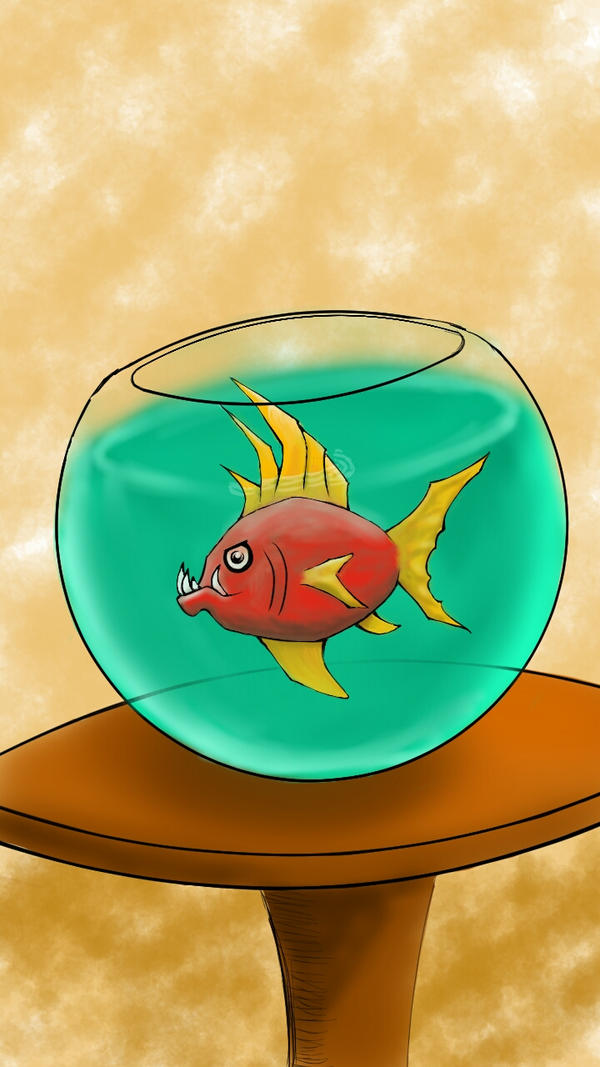 Grumpy Drawfgoby Fish Grumpy by beegee87 on DeviantArt