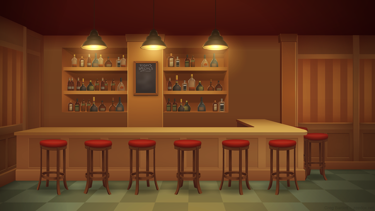 Bar - Background Art by zeedox on DeviantArt