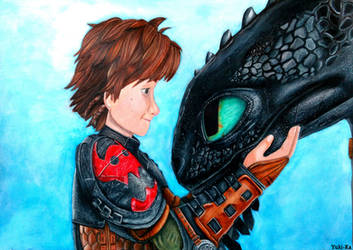 Hiccup and Toothless | How To Train Your Dragon