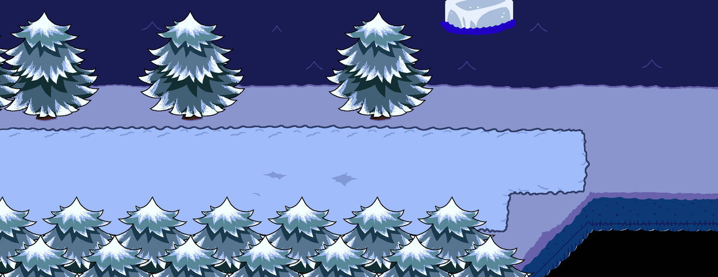 Undertale Resource BG: Snowdin by grievousfan on DeviantArt