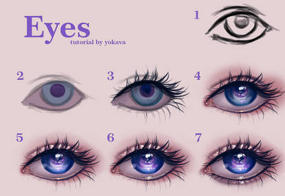 Semi-realistic eyes tutorial