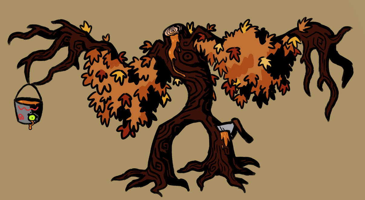 Maple Bot Deviantart Maple Revenant by ChocolateChipKraken on DeviantArt