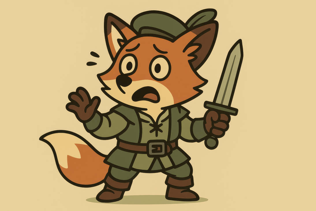 Scared Fox in Medieval Outfit by Aland1W on DeviantArt