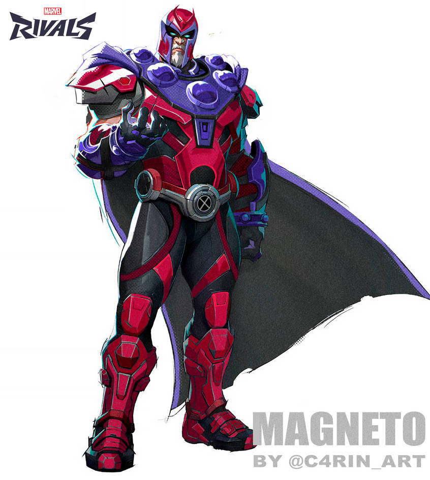 Magneto Redesign - Marvel rivals by C4rinArt on DeviantArt