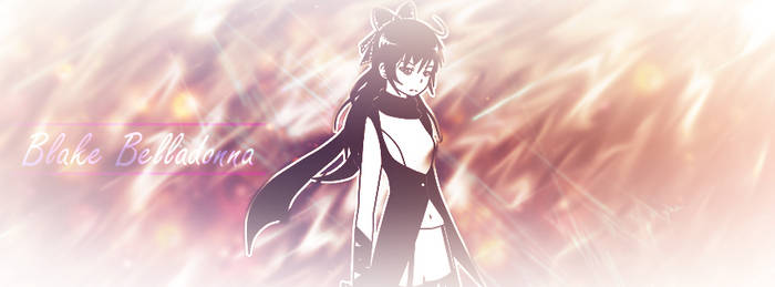 Blake Belladonna Signature Banner! (Requested)