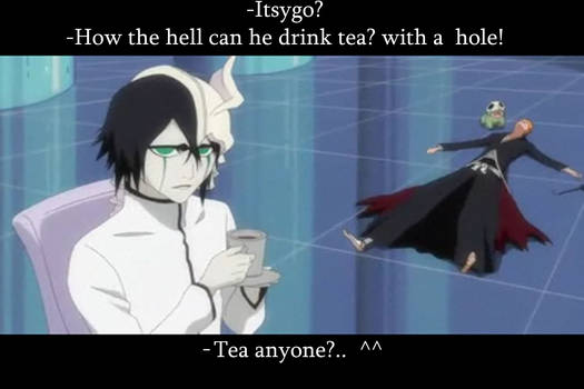 Ulquiorra likes tea..