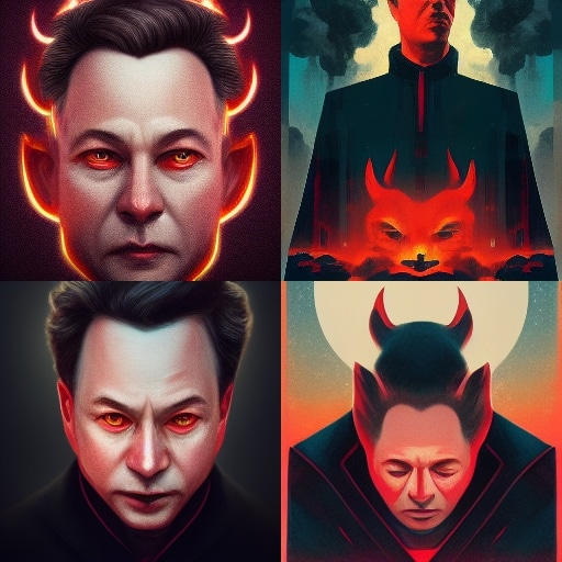 AI ART : ELON MUSK X DEVIL by SALAHNOTH on DeviantArt