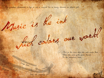 Music colors our world