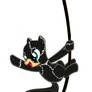 catwoman pony escaping