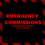 EMERGENCY COMMISSIONS